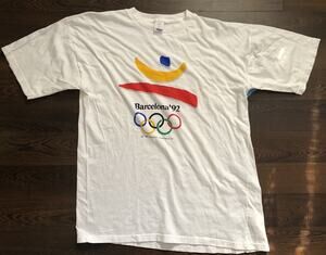 Rare Vintage 1988 Barcelona 1992 Olympics Sz XXL